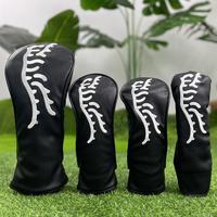 Tiger Pattern Golf Club Head Cover, 1 Set Waterproof & Durable Golf Club Protective Cover, Golf Accessories for Golf Fans, Fa...