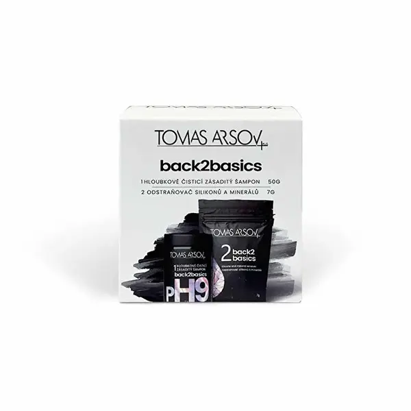 Tomas Arsov Set Di Pulizia Profonda Per Capelli Back2 Basic Con
