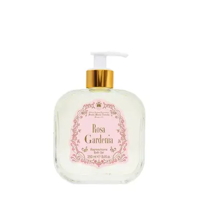 Santa Maria Novella Rosa Gardenia Shower Gel 250 ml glass