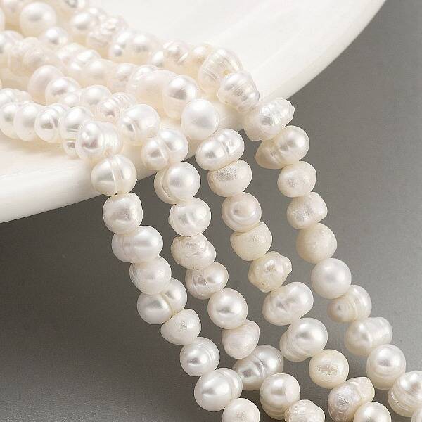 Natural Cultured Freshwater Pearl Beads Strands