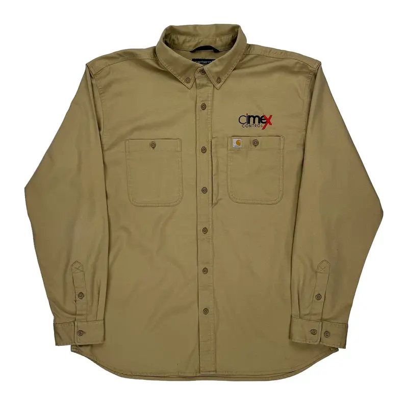 Cimex Control Carhartt Shirt - 2XL Beige Cotton Blend