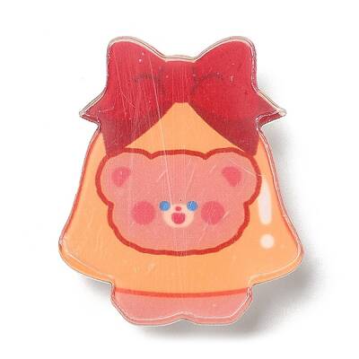 Christmas Theme Acrylic Brooch