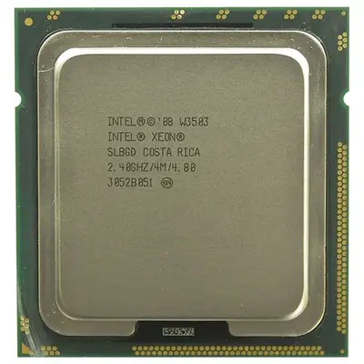 573363-L21 HP 2.40GHz 4.80GT/s QPI 4MB L3 Cache Socket LGA1366 Intel Xeon W3503 Dual-Core Processor Kit for ProLiant ML330 G6