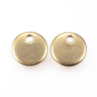 Ion Plating(IP) 304 Stainless Steel Charms