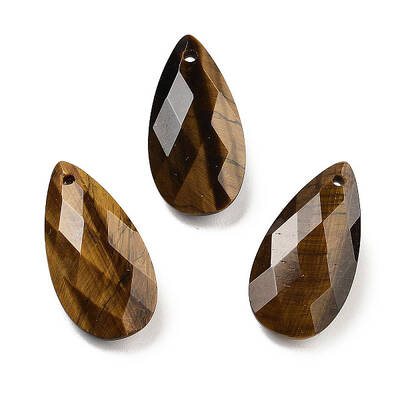 Natural Tiger Eye Pendants
