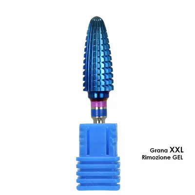 Melcap tungsten carbide tip shark shape xxl grain for gel removal