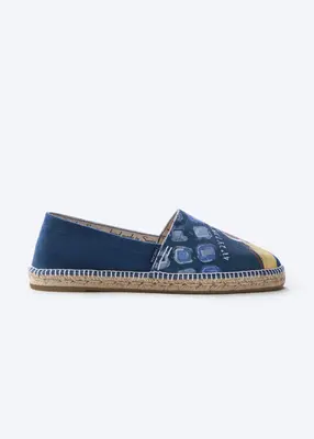 Begur Mediterranean Dreams Canvas Men's Espadrille Flats | Color: The Port | Size: 9