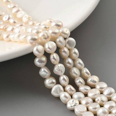 Natural Cultured Freshwater Pearl Beads Strands