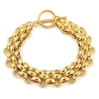 304 Stainless Steel Link Chain Bracelets