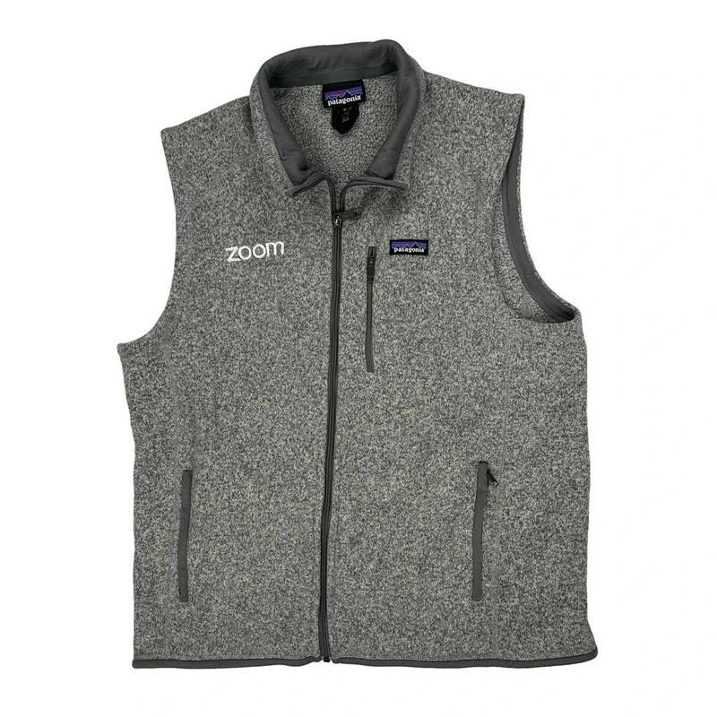 Zoom Patagonia Fleece Gilet - XL Grey Polyester | Size: x-large