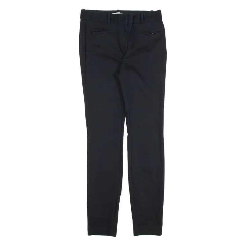 TOMMY HILFIGER Womens Trousers Black Slim Straight W28 L31