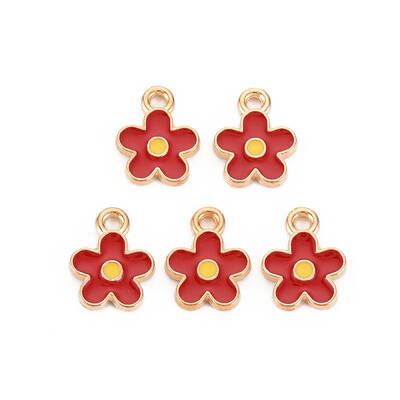 Alloy Enamel Pendants