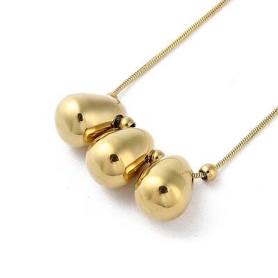 Ion Plating(IP) 304 Stainless Steel Necklaces