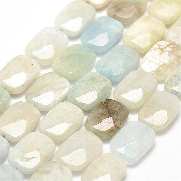 Natural Aquamarine Beads Strands