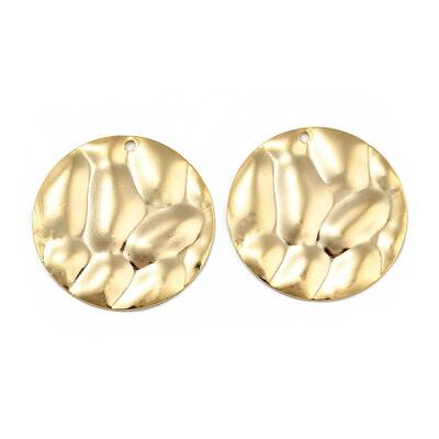 Rack Plating Eco-friendly Brass Pendants