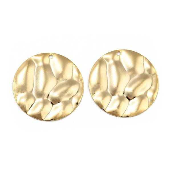 Rack Plating Eco-friendly Brass Pendants