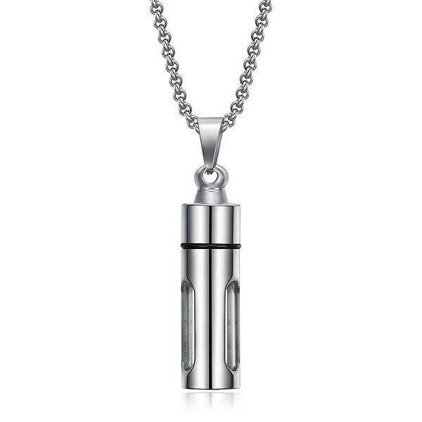 Non-Tarnish 316L Surgical Stainless Steel Urn Ashes Pendants