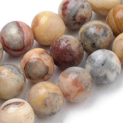 Natural Crazy Lace Agate Beads Strands