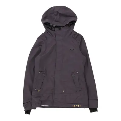 Oakley Ski Jacket - Small Purple Nylon