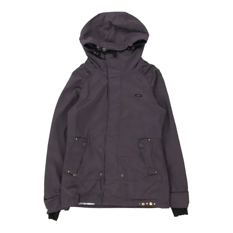 Oakley Ski Jacket - Small Purple Nylon