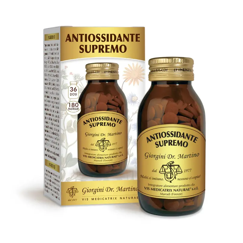 Dr Giorgini Supreme Antioxidant 90g - 180 tablets of 500mg