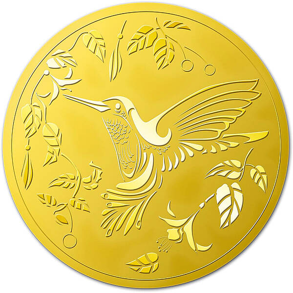 Self Adhesive Gold Foil Embossed Stickers