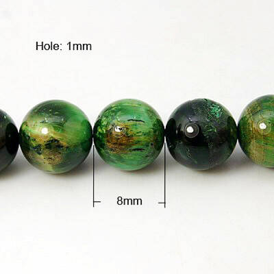 Natural Green Tiger Eye Beads Strands