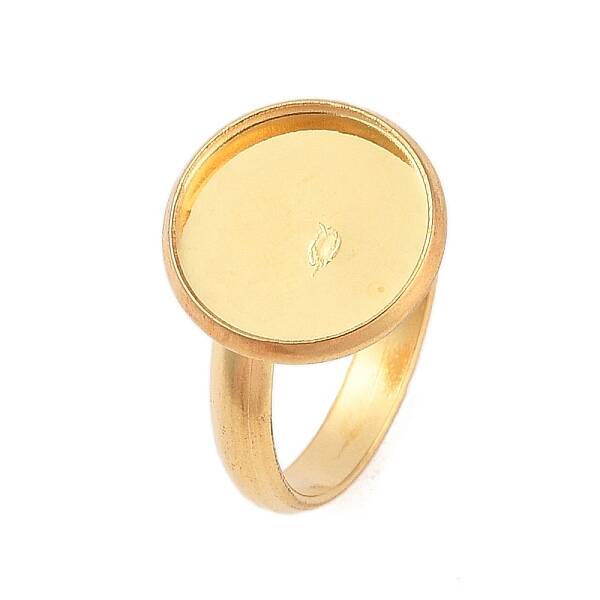 Adjustable 304 Stainless Steel Finger Rings Components