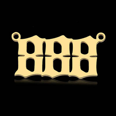 Ion Plating(IP) 201 Stainless Steel Pendants
