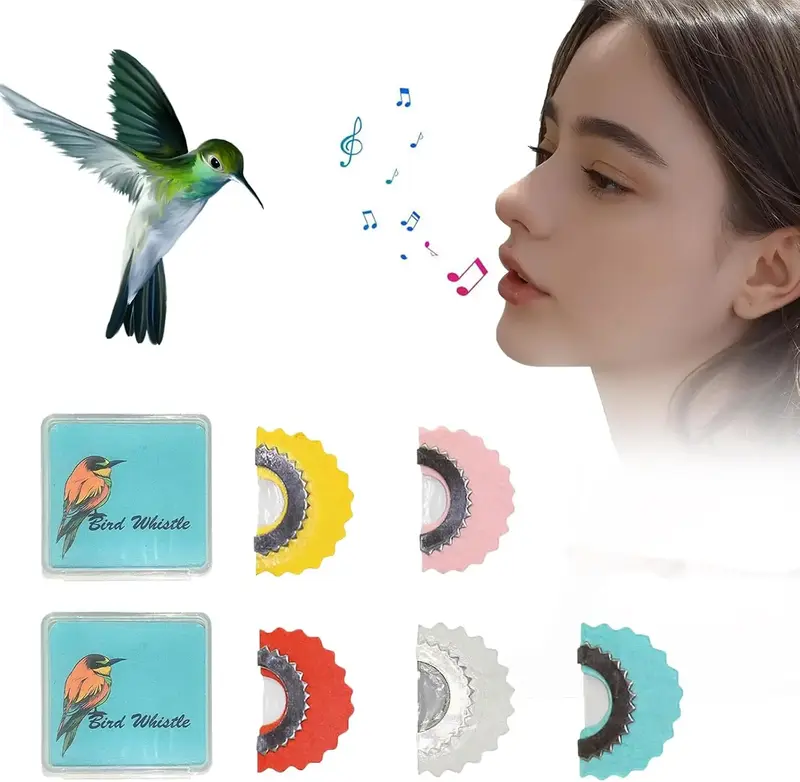 Wacky Whistle- Bird Whistle,Fun For Party, Fun Swiss Warbler Bird Whistles for Parties,Gifts & Nature Lovers