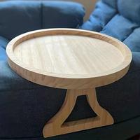 Stable Sofa Armrest Table, Sofa Tray Table Sofa Armrest Clip, Home Clip on Couch Tray, for Eating Drinking, Remote, Drinks, P...