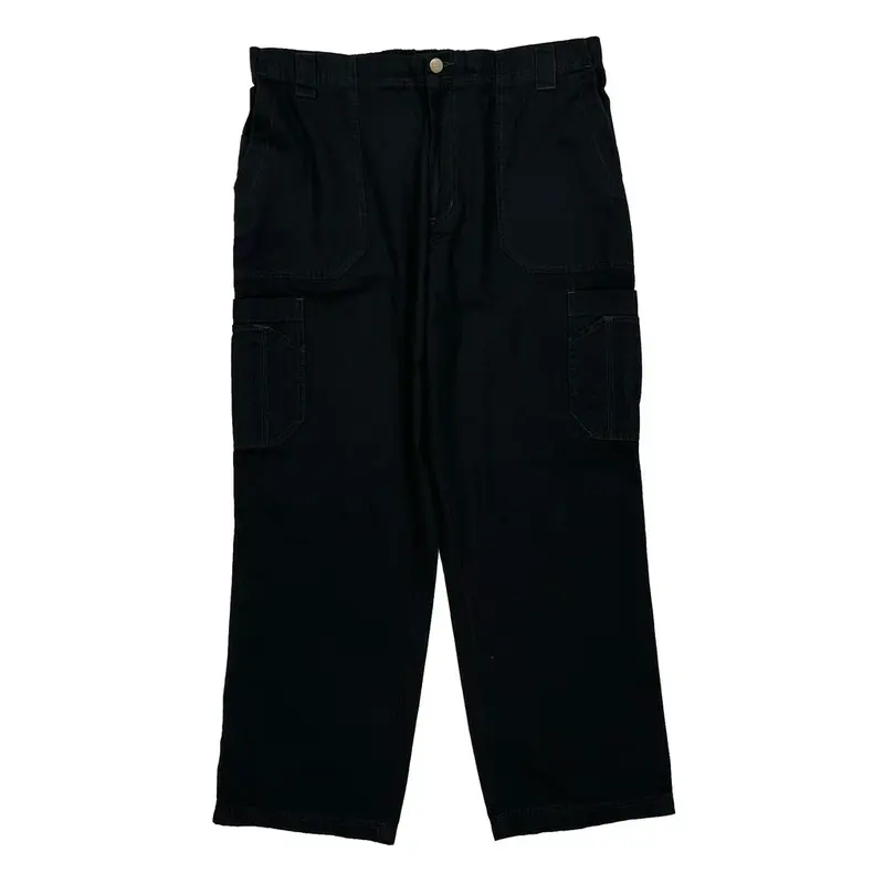 Carhartt Cargo Trousers - 34? Waist Black Cotton Blend