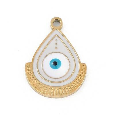 304 Stainless Steel Enamel Pendants