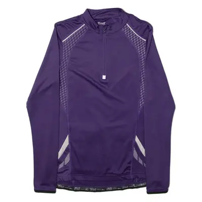 CRIVIT Cycling Womens Jersey Purple Long Sleeve 1/4 Zip S