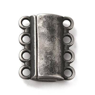 304 Stainless Steel Multi-Strands Magnetic Slide Clasps