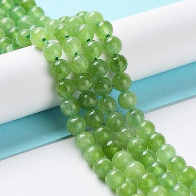 Dyed Natural Malaysia Jade Beads Strands