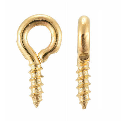 Iron Screw Eye Pin Peg Bails