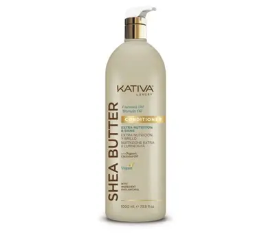 Shea Butter Conditioner Kativa, coconut and marula oil, 1000 ml