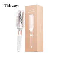 【$15 with Free Shipping】Tideway Cylinder Styling Curl Comb - Heat Resistant Companion for Hair Blowing and Styling Tool