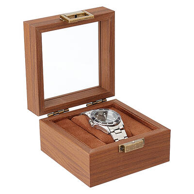 Square Wood Watch Storage Boxes