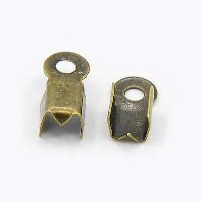 Iron Folding Crimp Ends