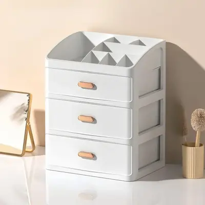 Dressers for Bedroom, Desktop Storage Box, Multi-layer Storage Drawers for Desk, Plastic Desktop Organizer for Office, Summer...