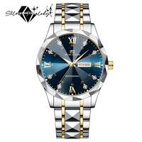 SilverMelody Waterproof Top Brand Luxury Man Wristwatch with Luminous, Men’s Watches with Date, Stainless Steel Band, 40mm ...
