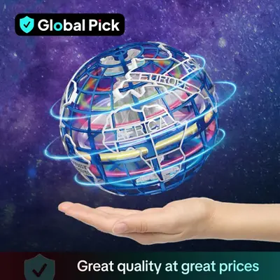 Globe Aircraft Boomerang Ball, Gyroscope Ball, hot toys, Boomerang Flying Ball, Birthday Gift for Teenager Ages 6 and Up