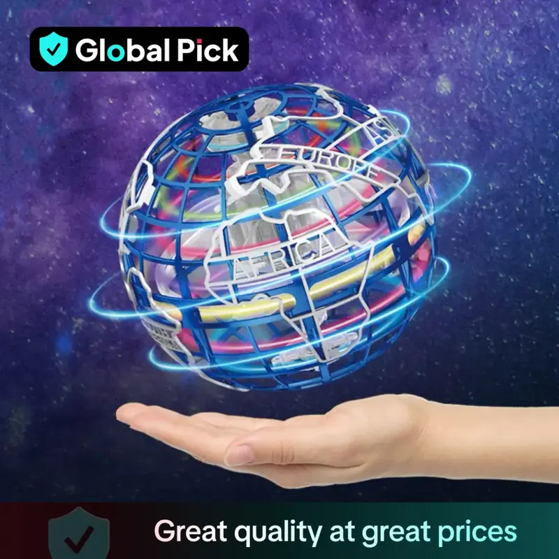 Globe Aircraft Boomerang Ball, Gyroscope Ball, hot toys, Boomerang Flying Ball, Birthday Gift for Teenager Ages 6 and Up