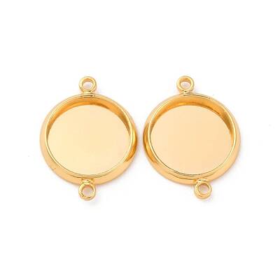Brass Connector Cabochon Settings