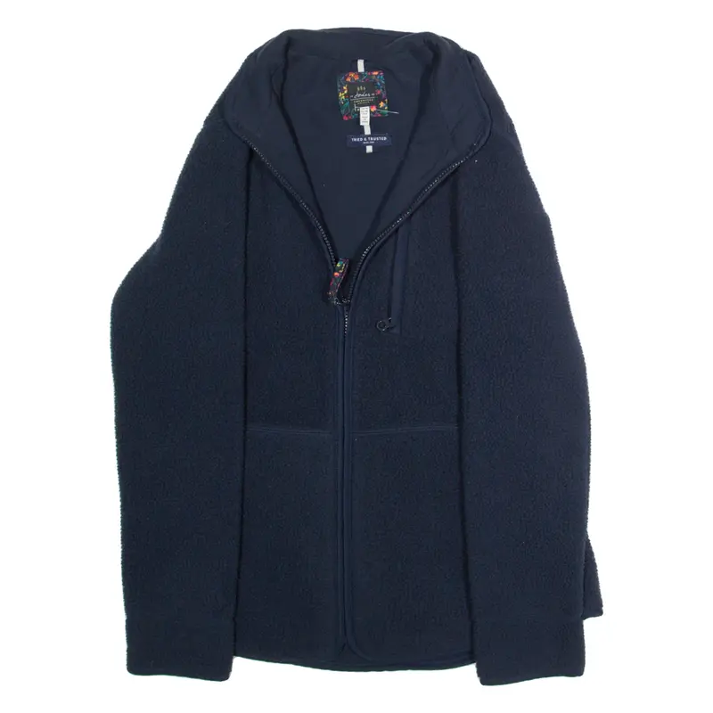 JOULES Womens Fleece Jacket Blue S