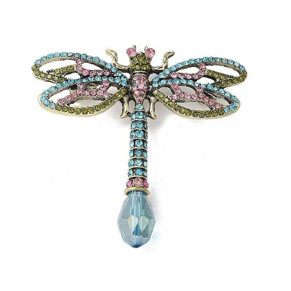 Dragonfly Alloy Brooches for Backpack Clothes