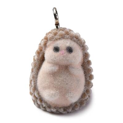 Flocky Animal Resin Pendants