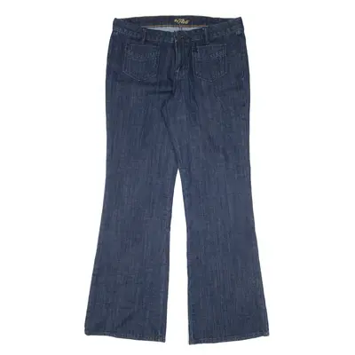 OLD NAVY The Flirt Y2K Jeans Blue Denim Regular Flared Womens W32 L32